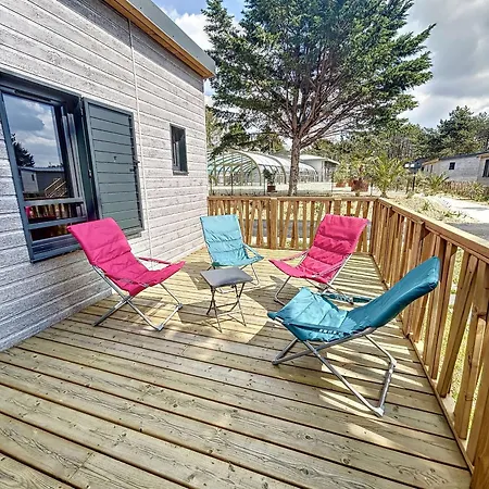 木屋 Cosy Avec Piscine Chauffee, Terrasse Et Parking A 2 Pas De La De - Fr-1-361-480