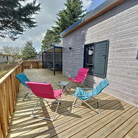 Domek alpejski Cosy Avec Piscine Chauffee, Terrasse Et Parking A 2 Pas De La De - Fr-1-361-480 Jullouville-les-Pins