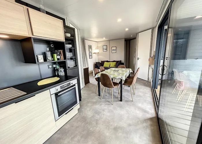 木屋 Cosy Avec Piscine Chauffee, Terrasse Et Parking A 2 Pas De La De - Fr-1-361-480 瑞卢维尔莱潘