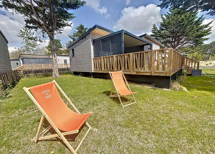 בקתה Cosy Avec Piscine Chauffee, Terrasse Et Parking A 2 Pas De La De - Fr-1-361-480 *